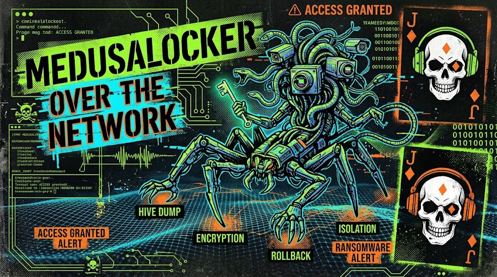 Medusa Locker Over the Network Uncovered via Agentic MDR